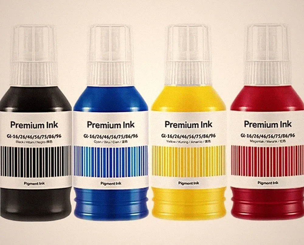 4-Bottles Of Premium Ink