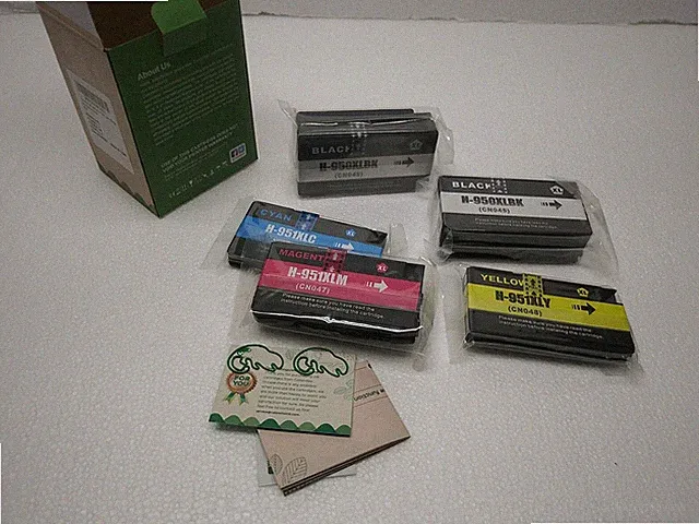 5 pack - Compatible Ink Cartridge CMYK Replacement 950XL 951XL for HP 251 dw
