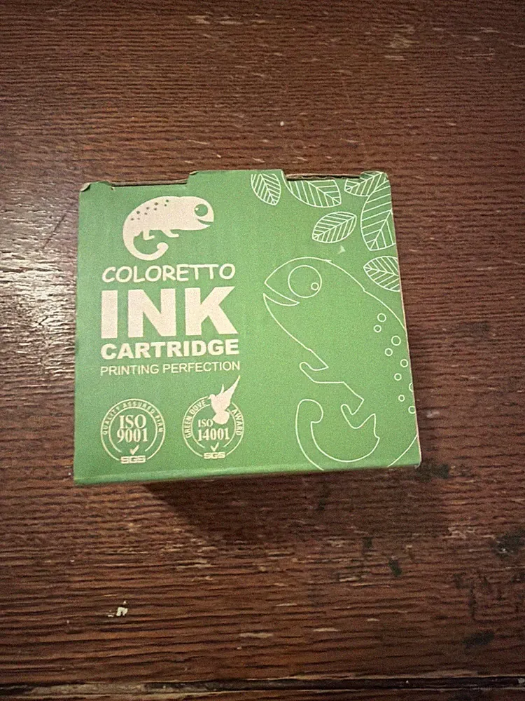 Coloretto 65XL Black Ink Cartridge Replacement High Yield Sealed But Expired