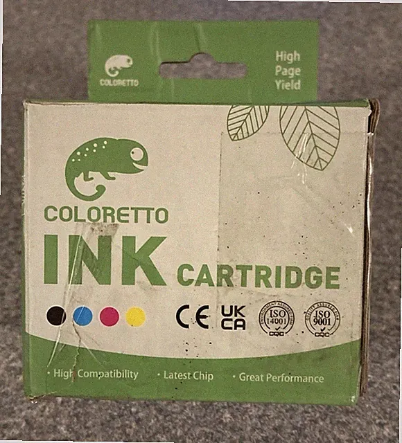 COLORETTO 65XL Ink Cartridges for HP DeskJet 3772 3755 3752 3700 2652 2640 26...