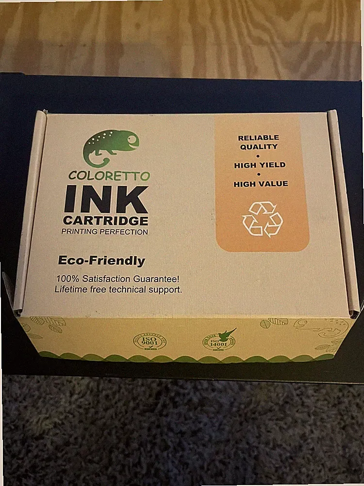 Coloretto ink C-270, C-271, 10 pack of cartridges, sealed, in box, New, Open Box